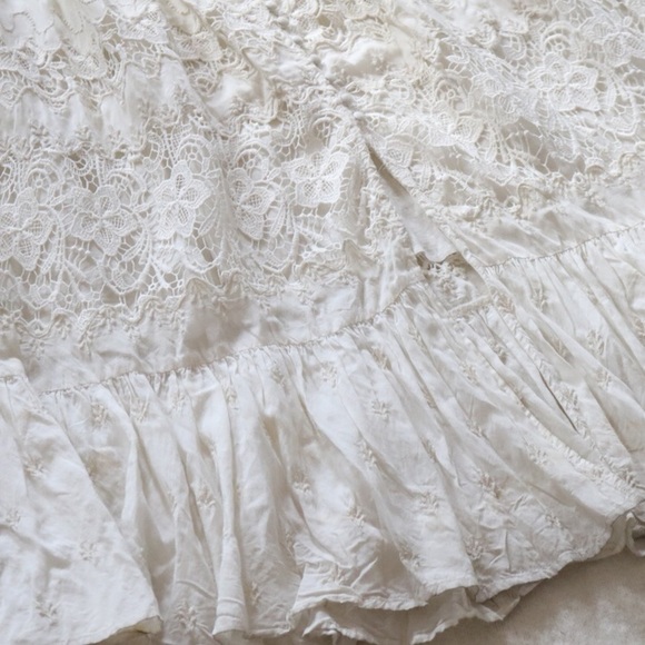 Vintage Free People | Lace Maxi Skirt - Picture 4 of 7